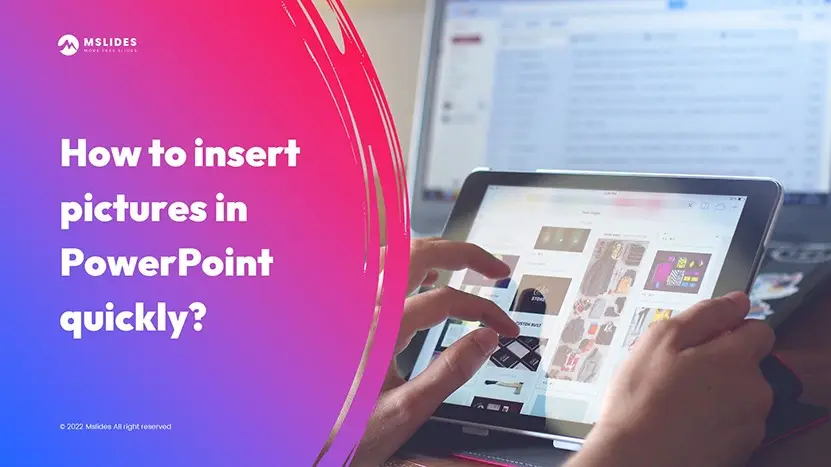 How to insert pictures in powerpoint - cover - 831