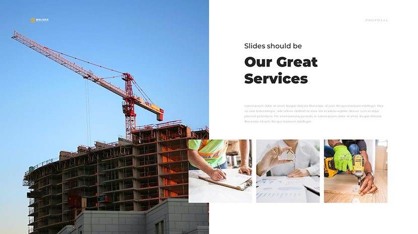 construction company profile PPT - slide 15