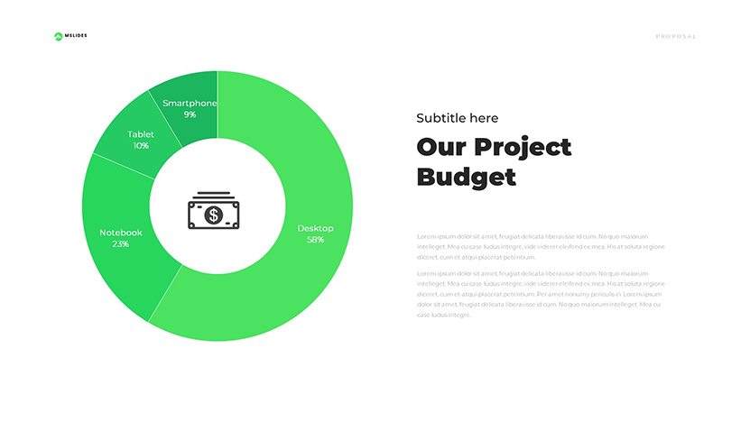 Eco project proposal PowerPoint template Free Download - slide 15