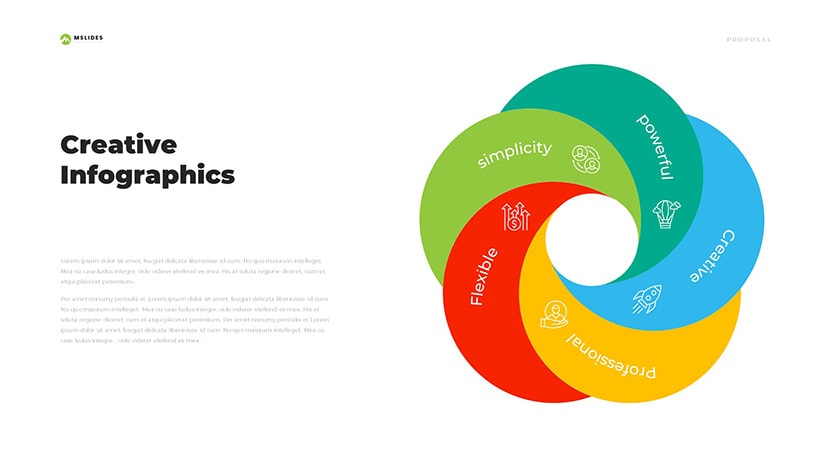 Flower Free PowerPoint & Google Slides Infographic Template slide 03