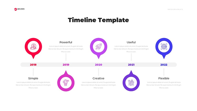 Timeline Templates Google Slides and PowerPoint Free Download slide 07