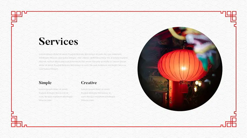 Free Chinese New Year PowerPoint Template and Google Slides Theme slide 11
