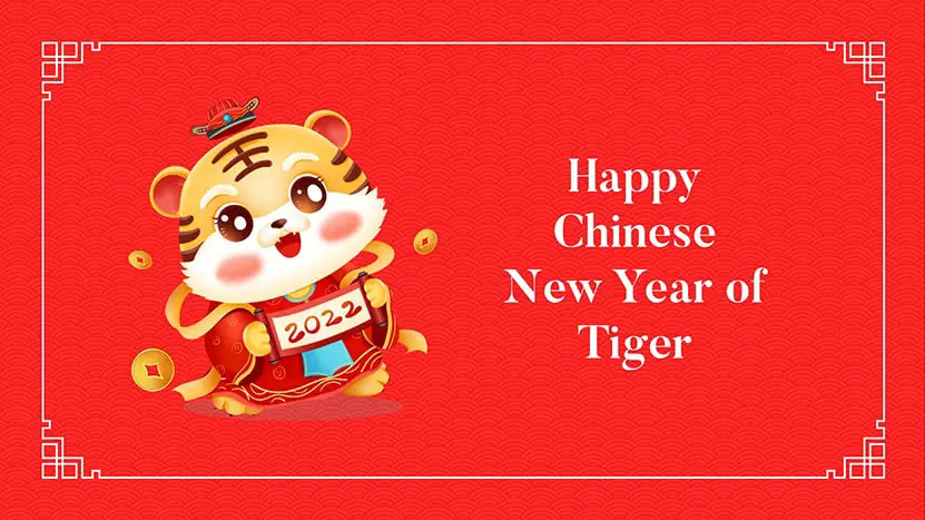 Free Chinese New Year PowerPoint Template and Google Slides Theme red slide 12
