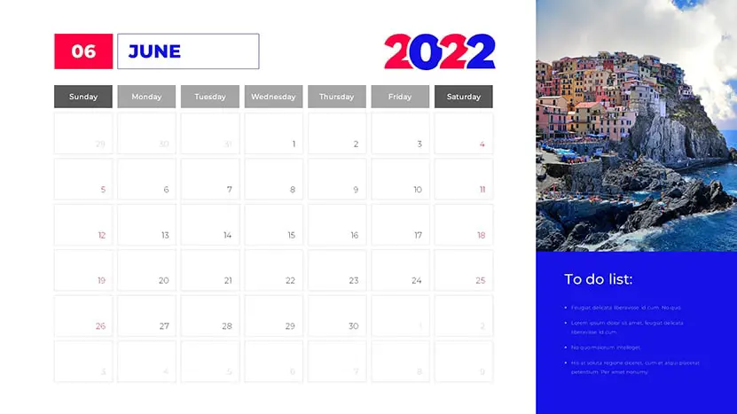 2022 powerpoint and google slides calendar template slide 06