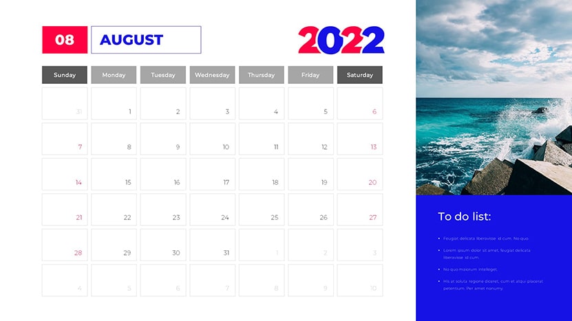 2022 powerpoint and google slides calendar template slide 08