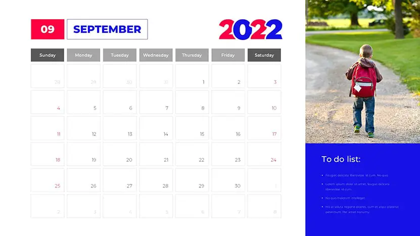 2022 powerpoint and google slides calendar template slide 09
