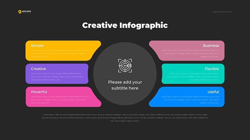 Editable Infographic Template Free Download for PowerPoint & Google Slides dark page 03
