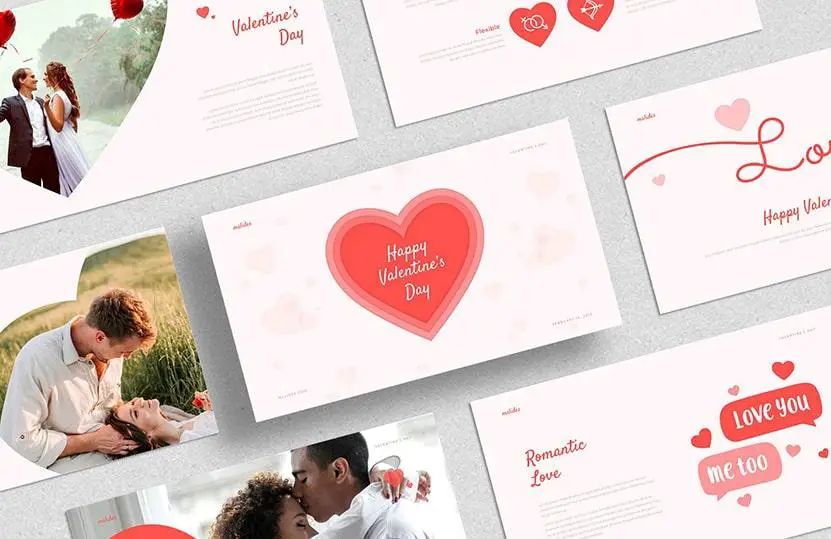 the cover image of the Valentine's Day Google Slides Theme