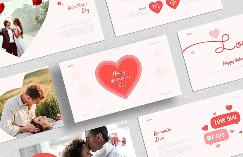 Cover - Valentine's Day Google Slides Theme