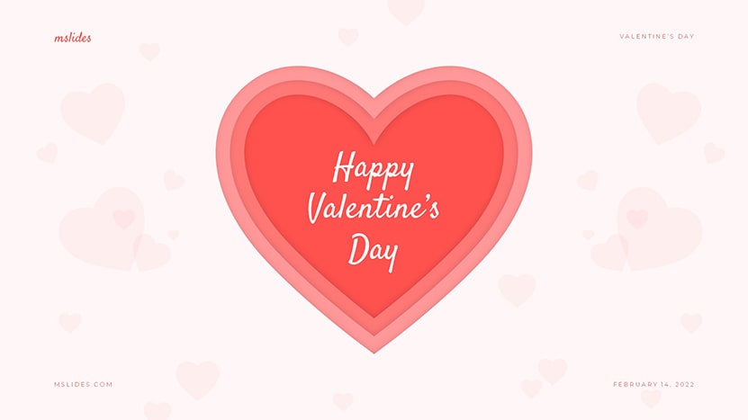 Valentine's Day Google Slides Theme and PowerPoint Template slide 01