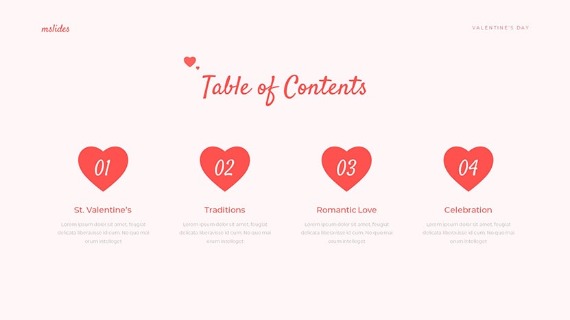 Valentine's Day Google Slides Theme and PowerPoint Template slide 03
