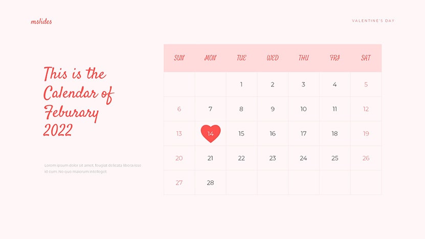 Valentine's Day Google Slides Theme and PowerPoint Template slide 06