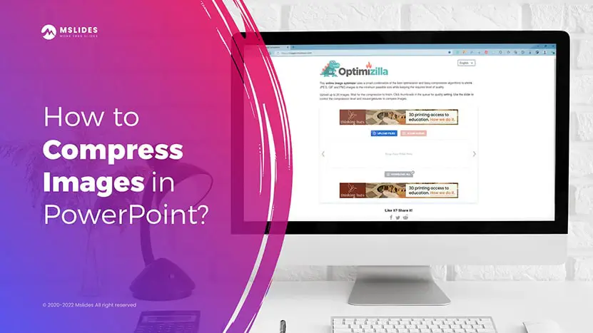 How to compress pictures in PowerPoint-cover
