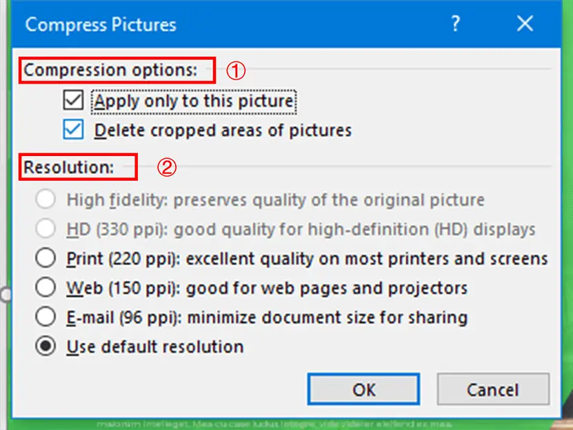 How to compress pictures in PowerPoint - screenshot 04