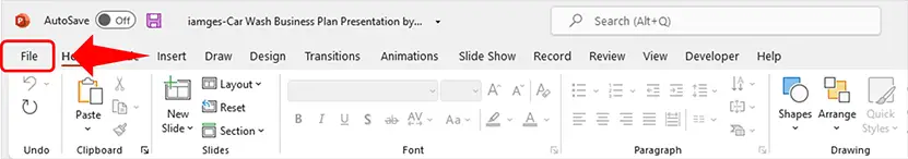 How to Embed Fonts in PowerPoint Quickly - screenshot 01