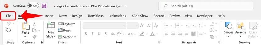 how to embed fonts in powerpoint quickly - screenshot 01