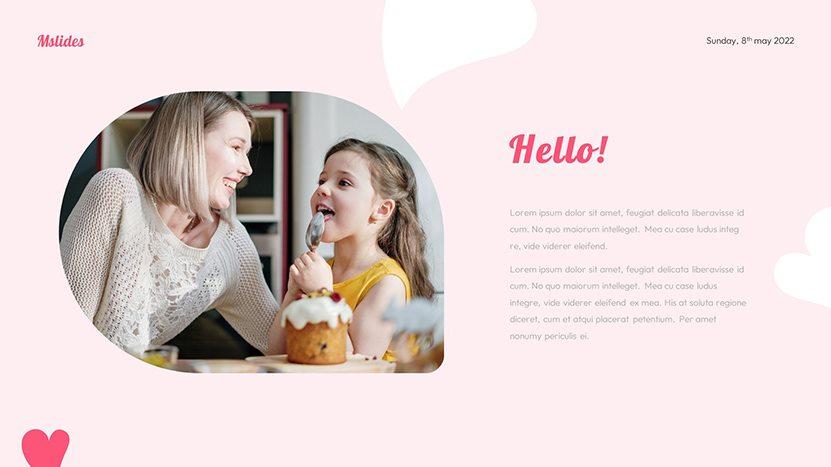 Free Mother’s Day Presentation Template - slide 03