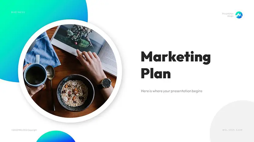 Restaurant Marketing Plan PowerPoint Presentation Template - slide 01