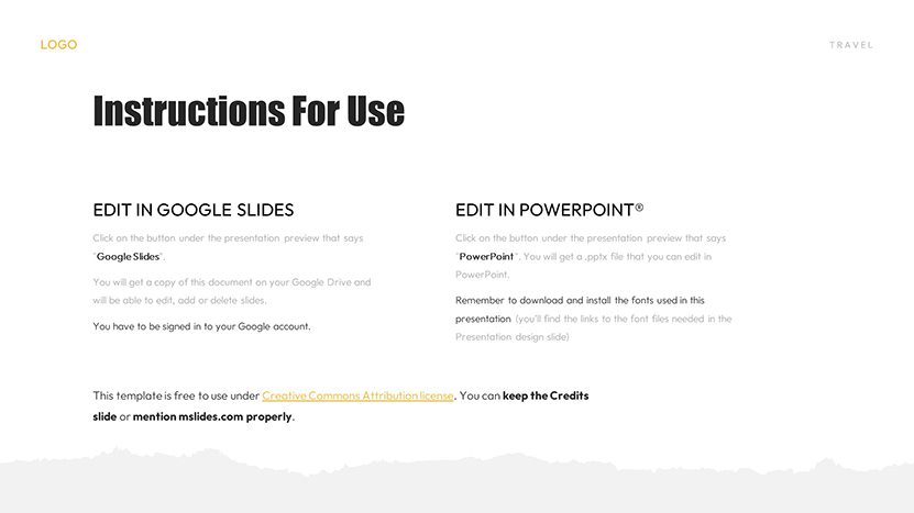 Free Travel PowerPoint Template & Google Slides Theme slide 02