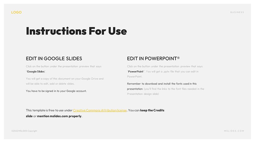 Free Minimalist PowerPoint Template & Google Slides Theme slide 02