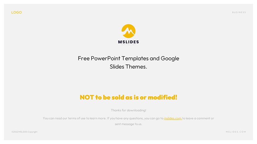 Free Minimalist PowerPoint Template & Google Slides Theme slide 40