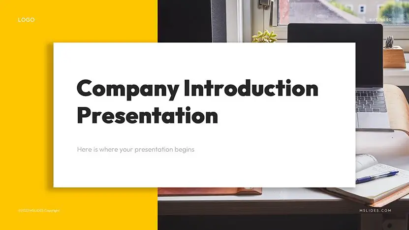 Company Introduction PPT Template & Google Slides Theme slides 01