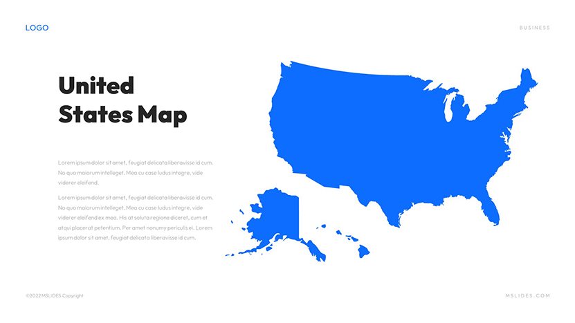 United States Map PowerPoint and Google Slides Infographics slide 03
