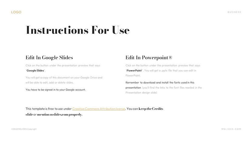 Free Minimalist PPT Template & Google Slides Theme slide 02