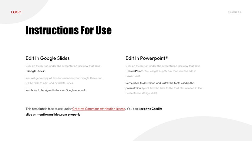 Company Presentation Template for PowerPoint and Google Slides slide 02