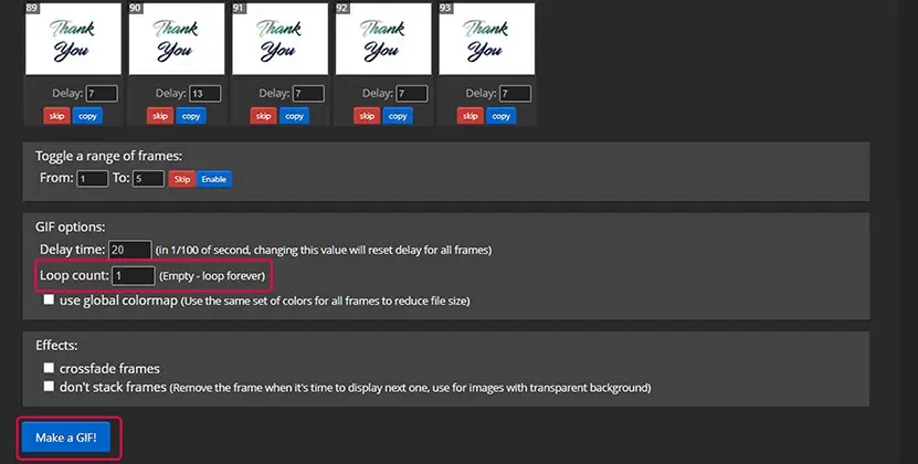 image 17 - change the loop count