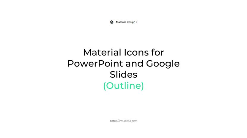 presentation icons for powerpoint outlined slide 01