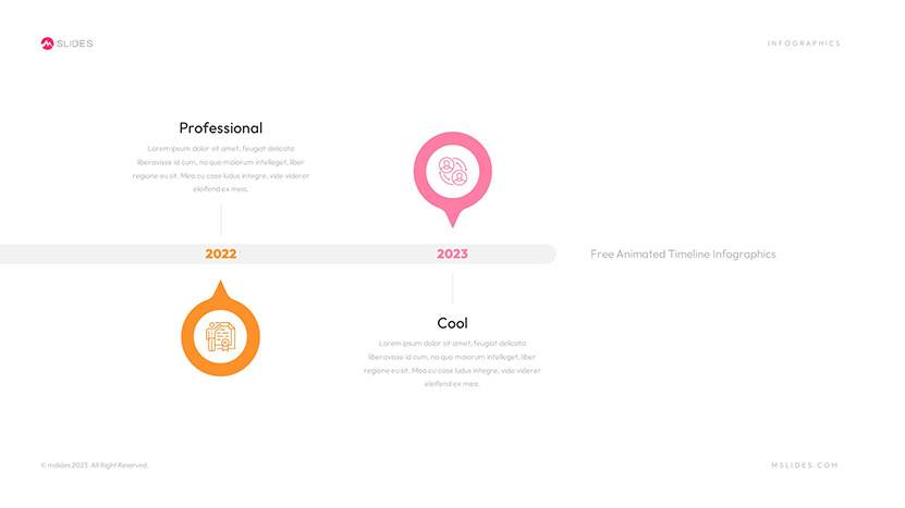 Animated Timeline PowerPoint Template Slide 08