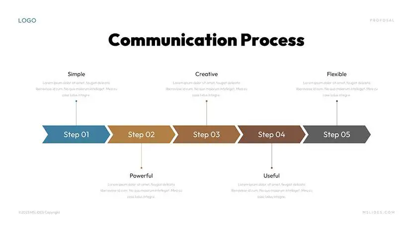 Business Communication Presentation Template Slide 23
