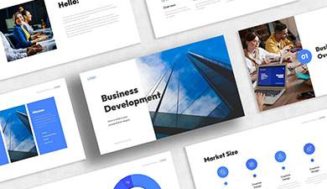Business Development Presentation Template for PowerPoint and Google Slides Free Download