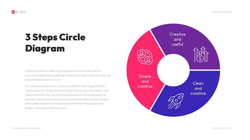 Circular Diagram PowerPoint Template Slide 06