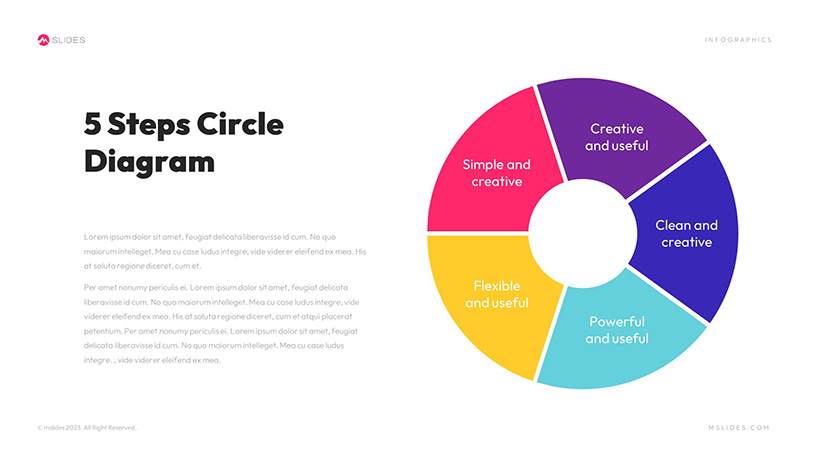 Circular Diagram PowerPoint Template Slide 10