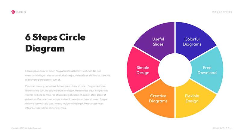 Circular Diagram PowerPoint Template Slide 12