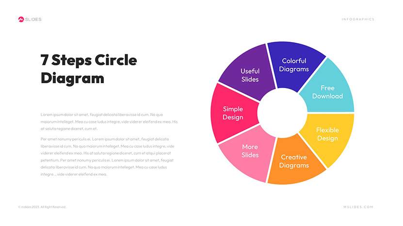 Circular Diagram PowerPoint Template Slide 14
